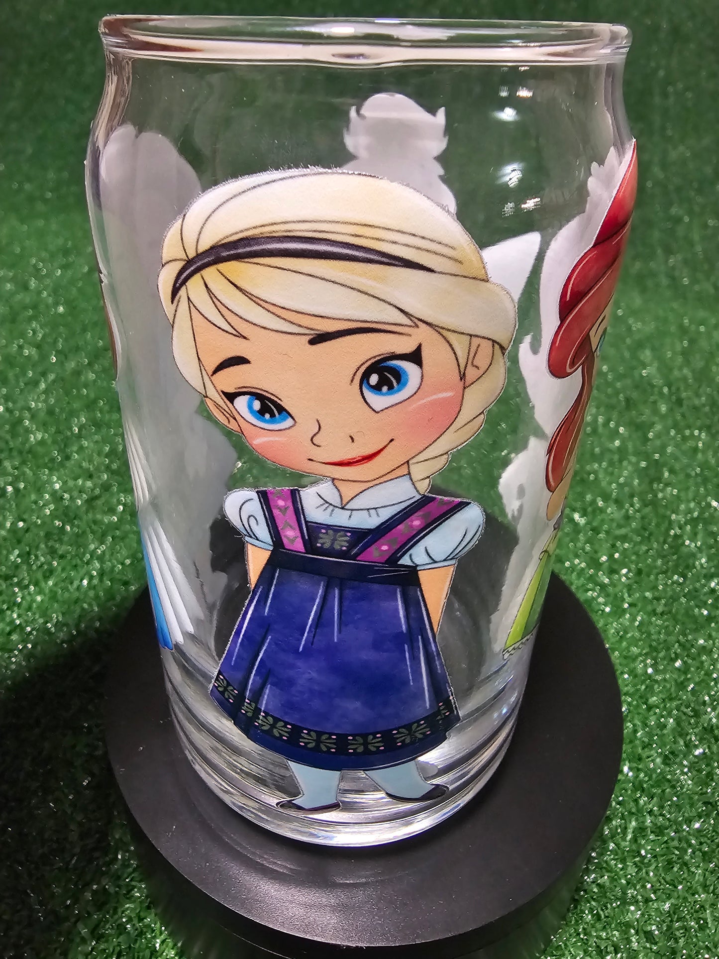 Princesses Libby Cup featuring all 4 princesses Bamboo lid and straw included